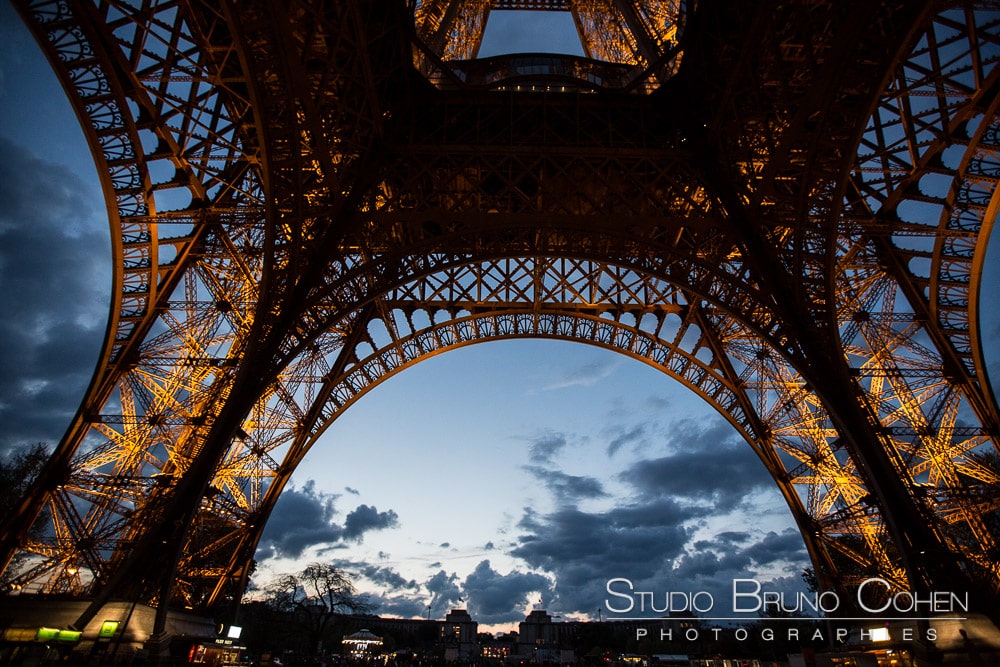 Eiffel Tower at Sunset