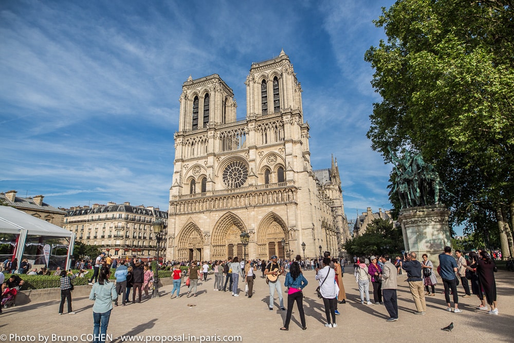 Paris marriage proposal