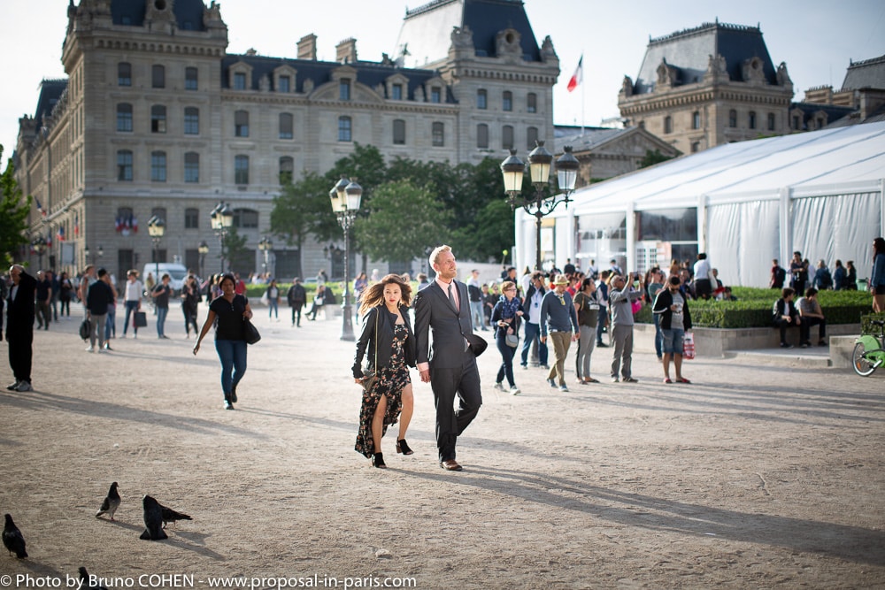 Paris marriage proposal