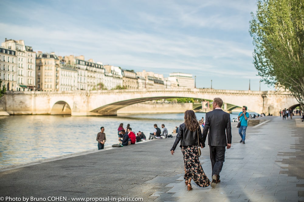 Paris marriage proposal