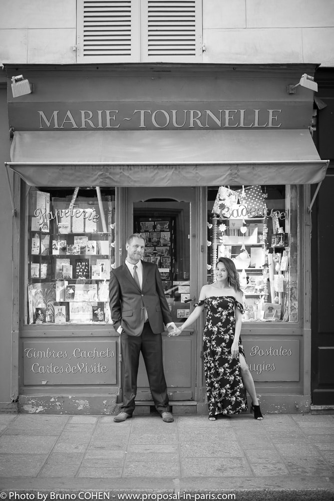 Paris marriage proposal