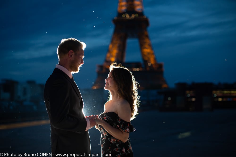 Paris marriage proposal