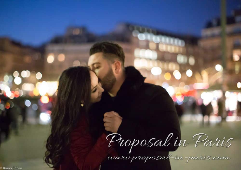 Paris marriage proposal