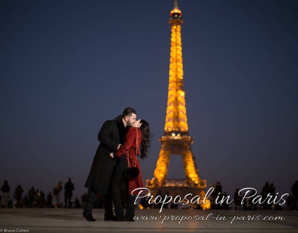 Paris marriage proposal