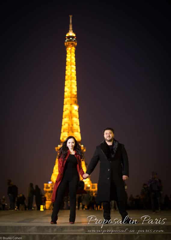 Paris marriage proposal