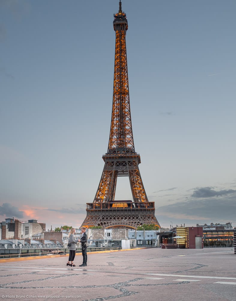 Paris marriage proposal