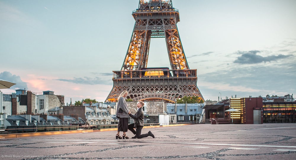 Paris marriage proposal
