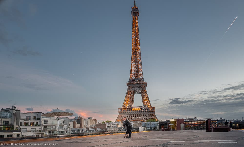 Paris marriage proposal