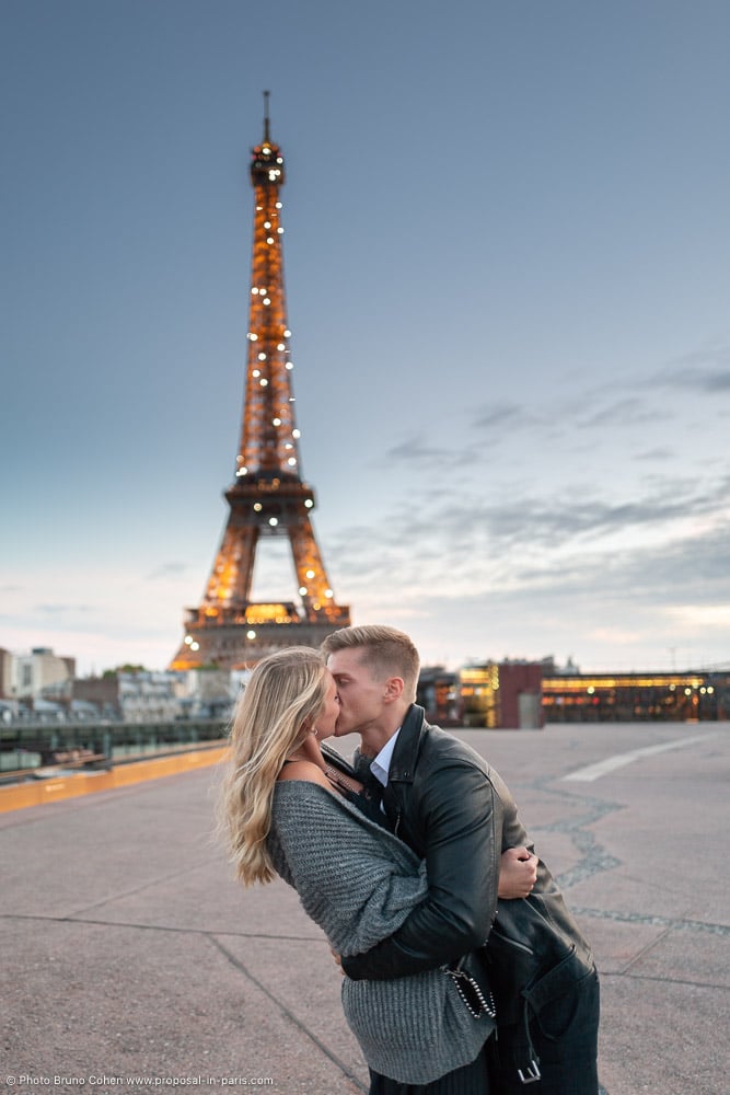 Paris marriage proposal