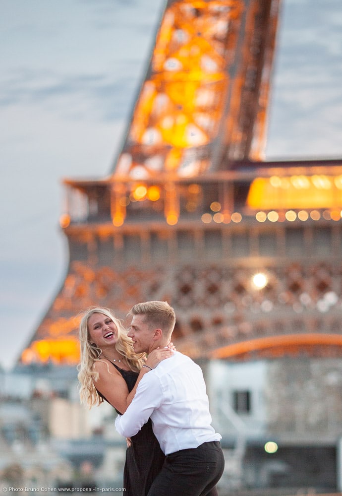 Paris marriage proposal
