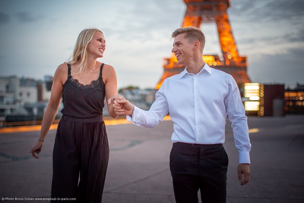 Paris marriage proposal