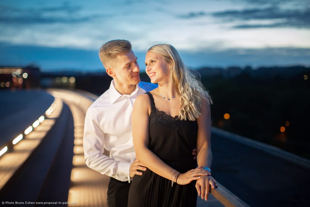 Paris marriage proposal
