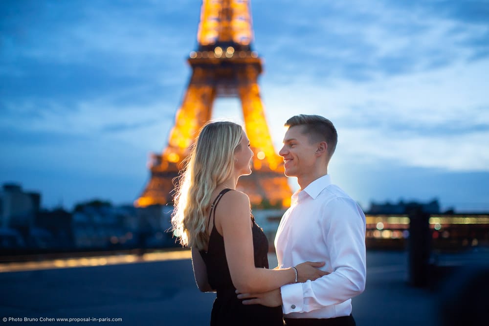 Paris marriage proposal
