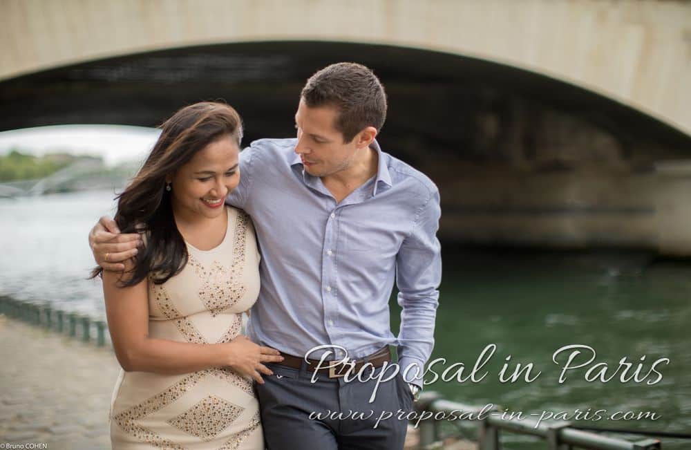 Paris marriage proposal