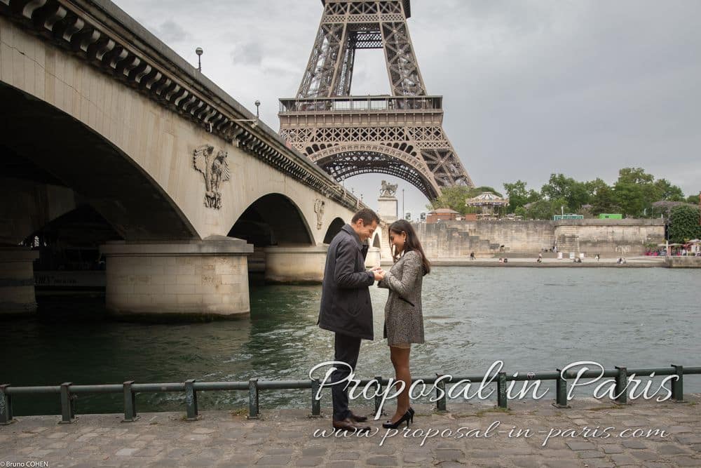 Paris marriage proposal