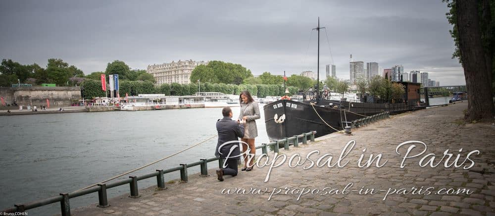 Paris marriage proposal