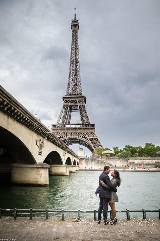 Paris marriage proposal