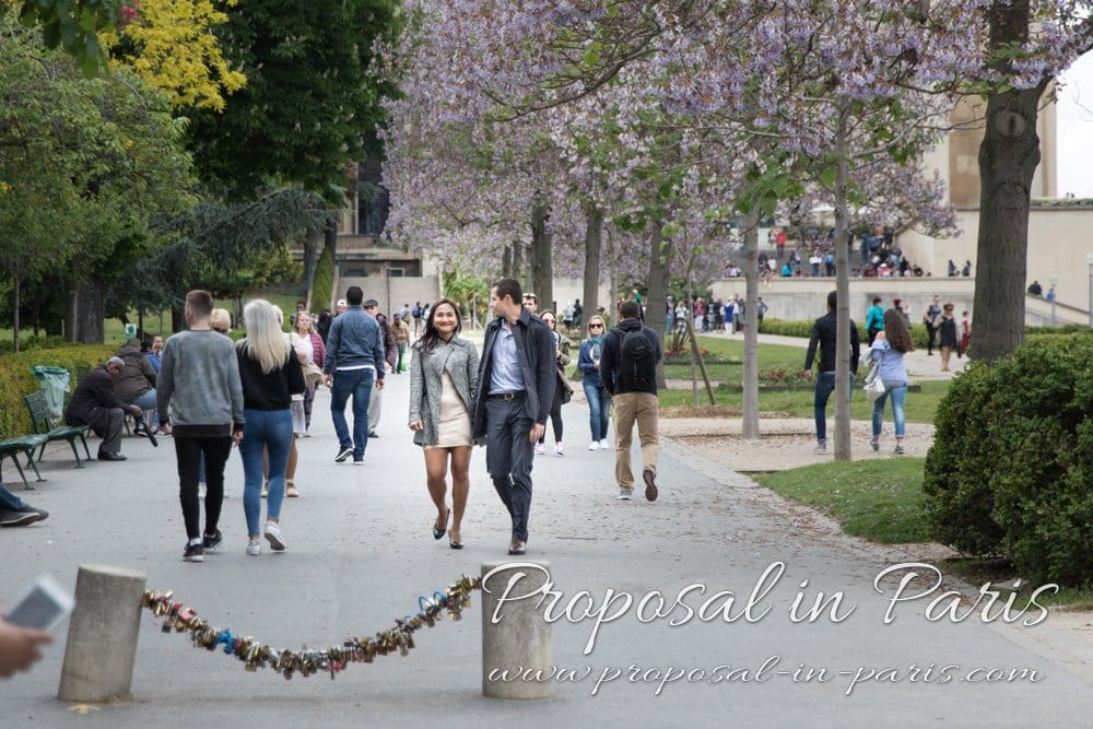 Paris marriage proposal