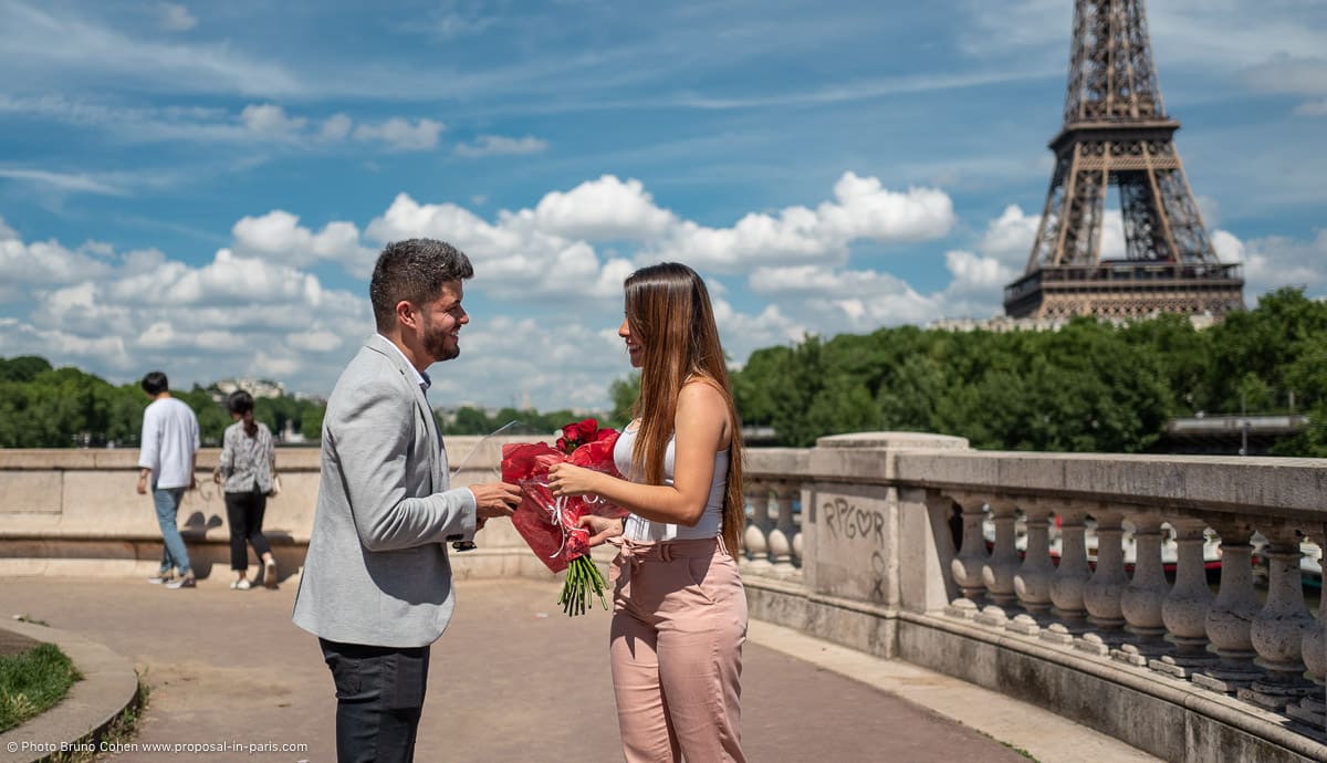 Paris marriage proposal