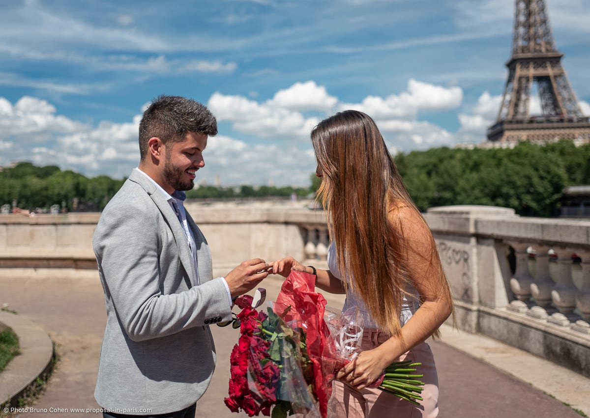 Paris marriage proposal
