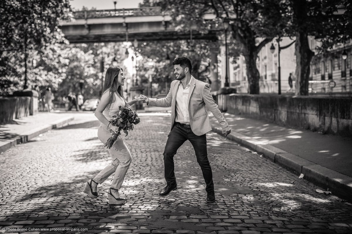 Paris marriage proposal