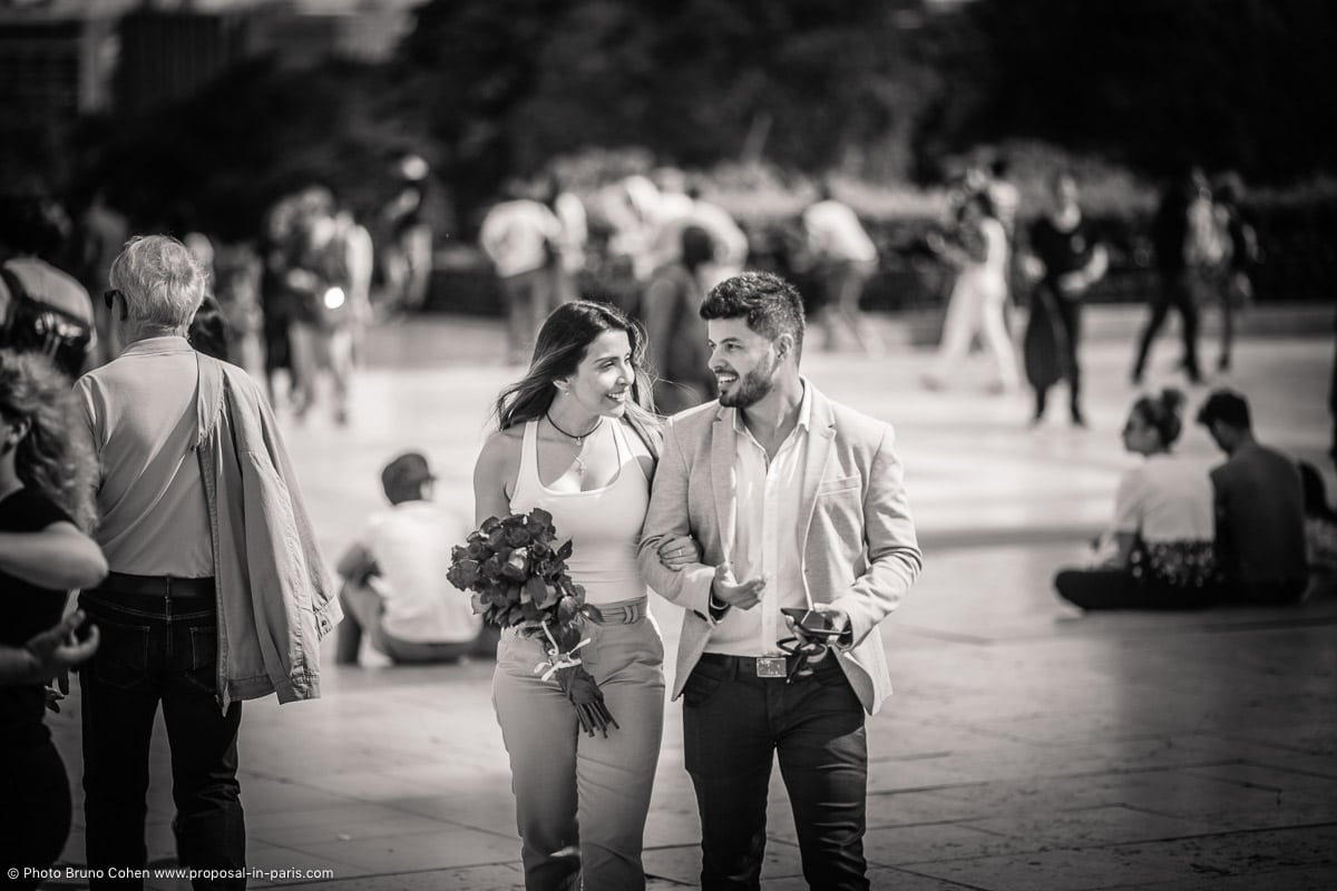 Paris marriage proposal