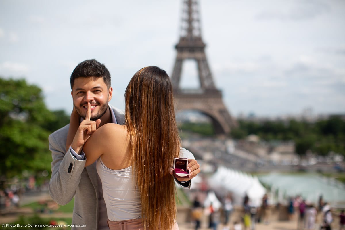 Paris marriage proposal