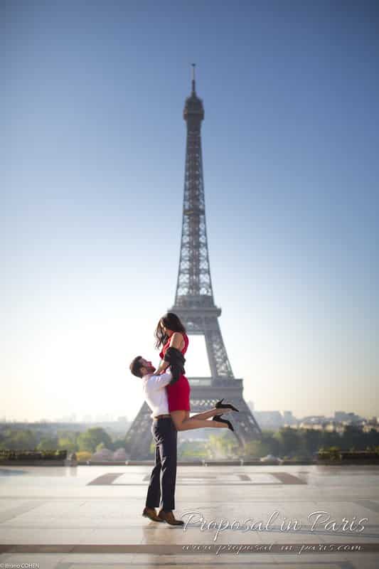 Paris marriage proposal