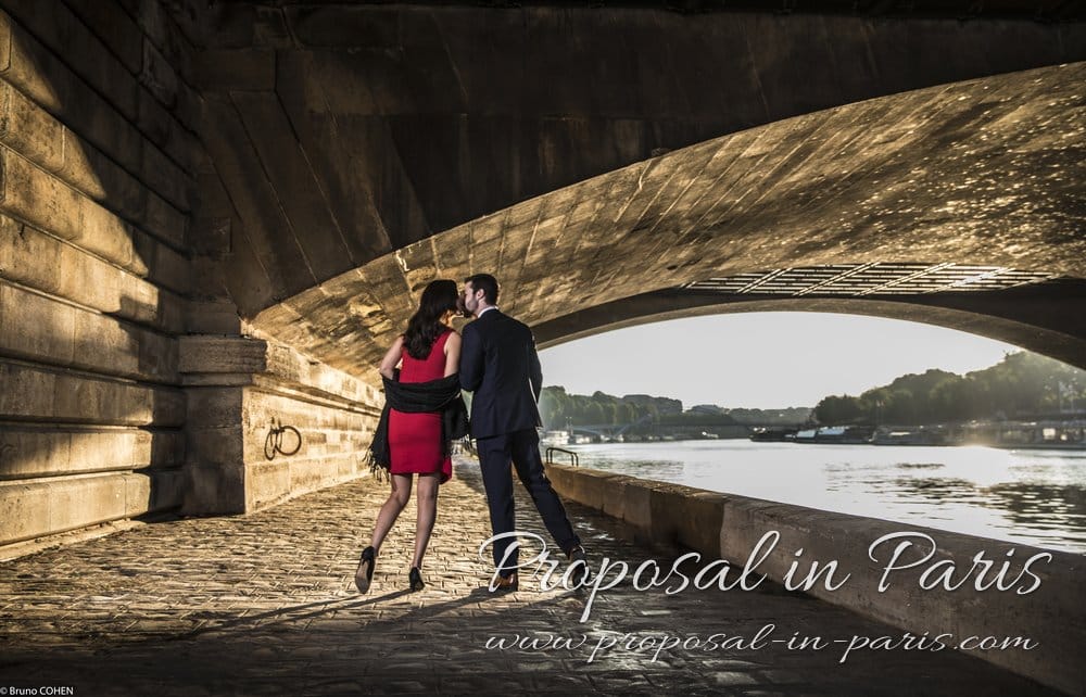 Paris marriage proposal