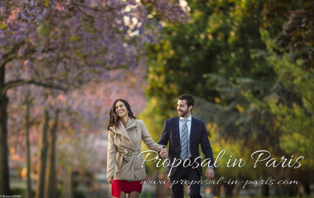 Paris marriage proposal