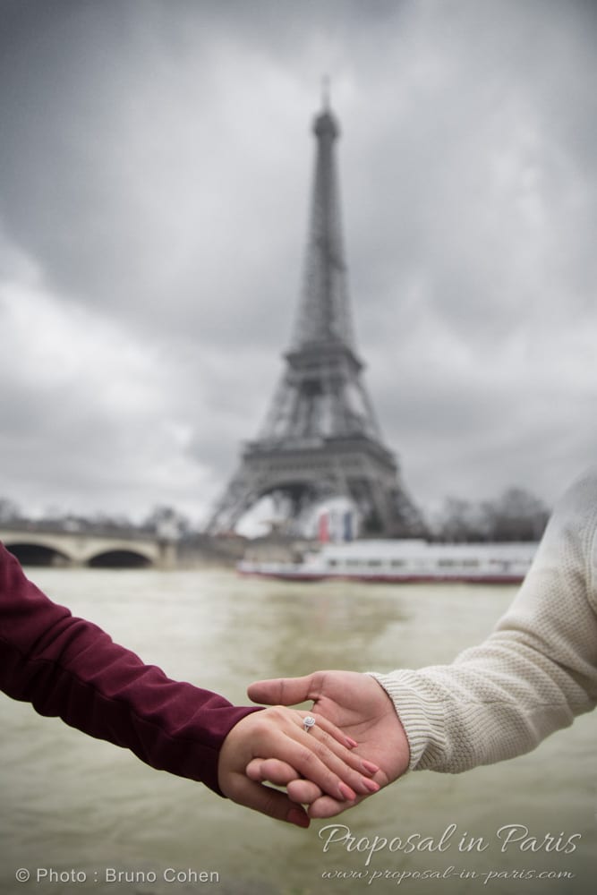 Paris marriage proposal