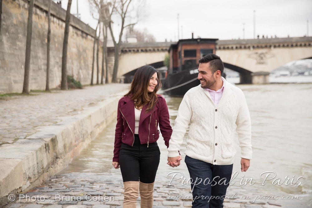 Paris marriage proposal