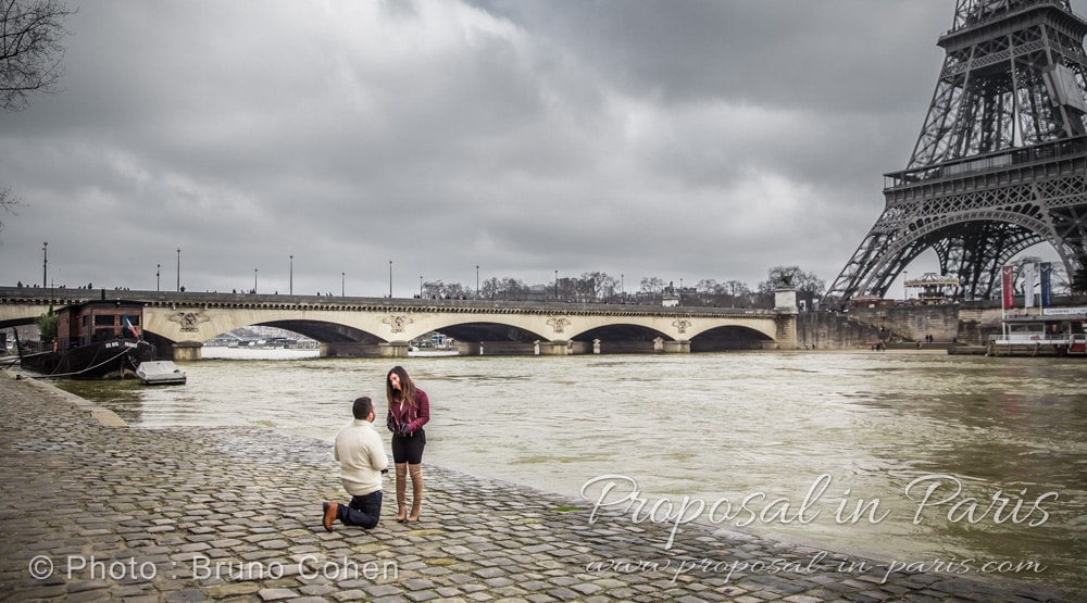Paris marriage proposal