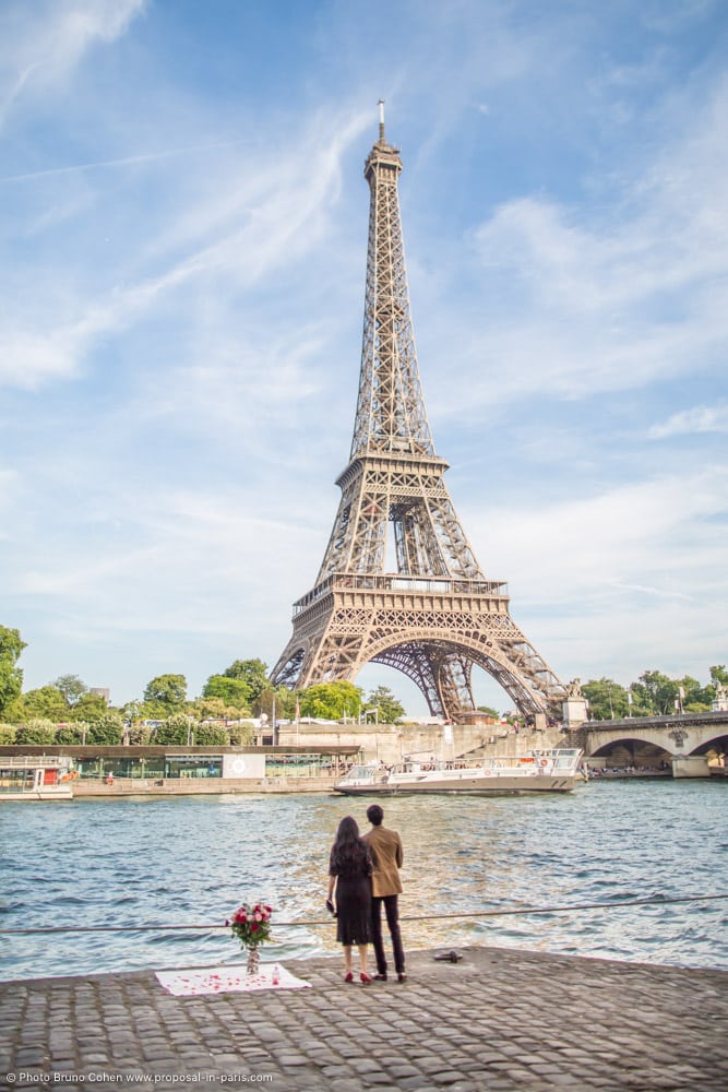 Paris marriage proposal