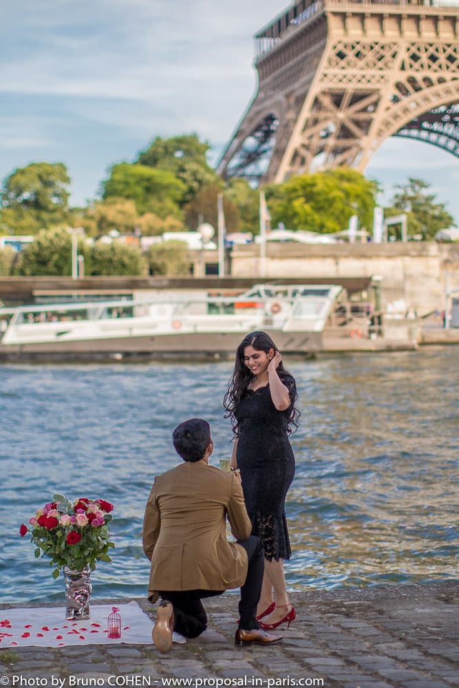 Paris marriage proposal