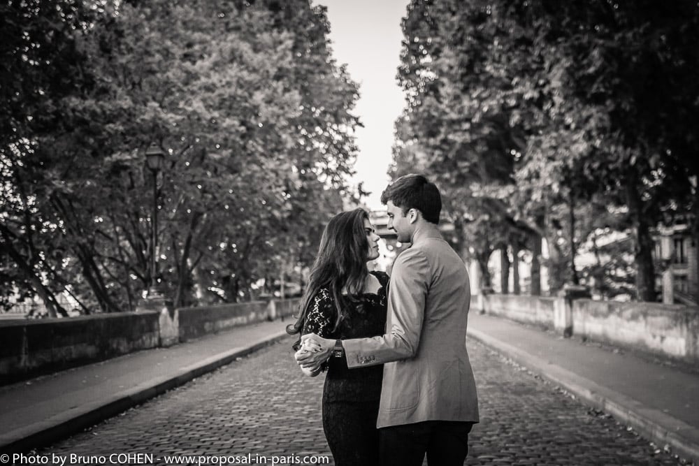 Paris marriage proposal