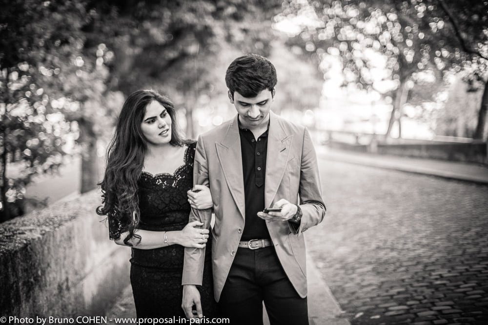 Paris marriage proposal