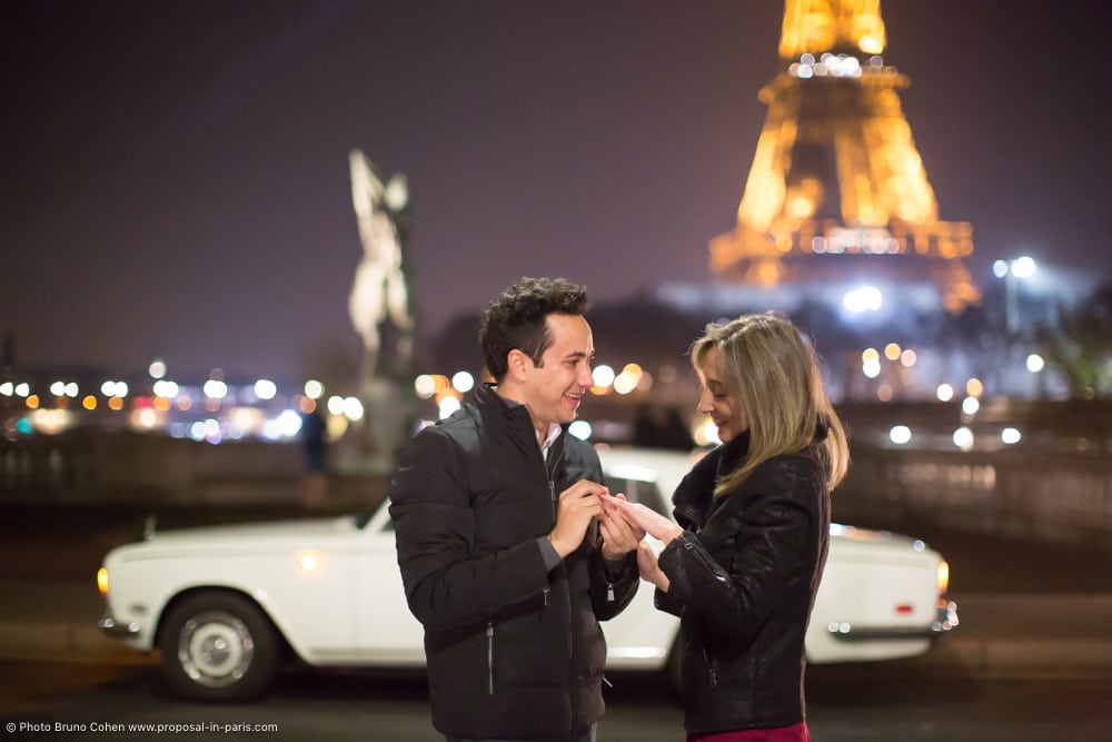 Paris marriage proposal