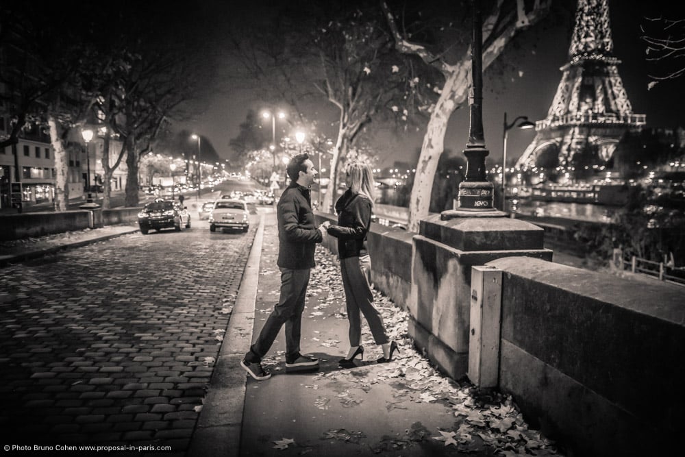 Paris marriage proposal