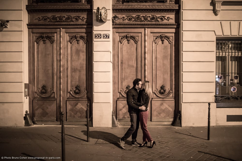 Paris marriage proposal