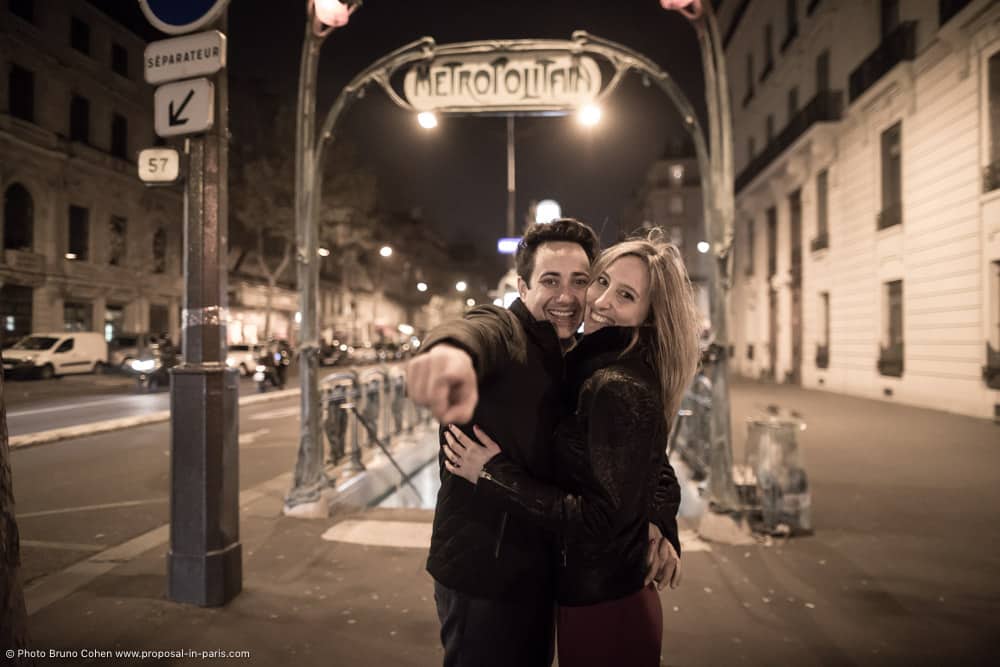 Paris marriage proposal