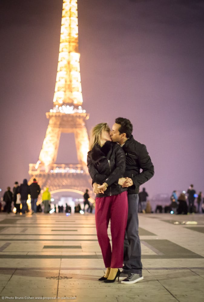 Paris marriage proposal