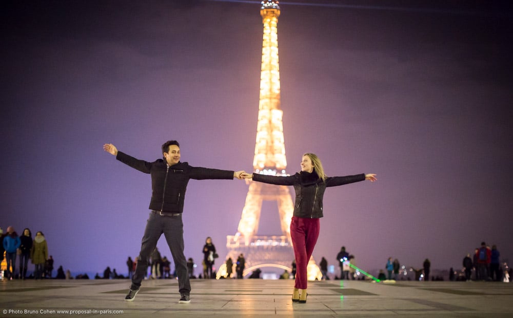 Paris marriage proposal