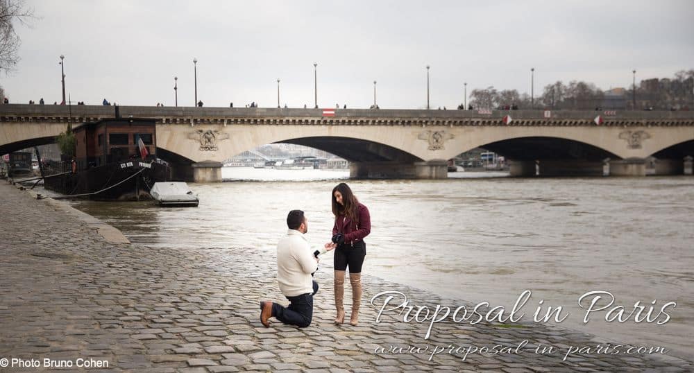 Paris marriage proposal