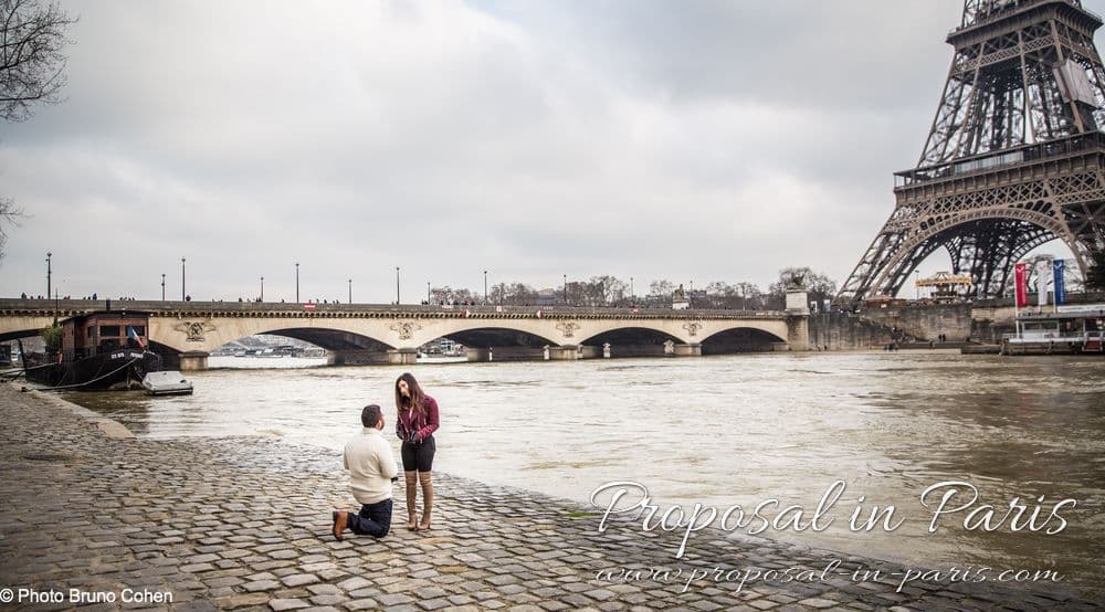 Paris marriage proposal