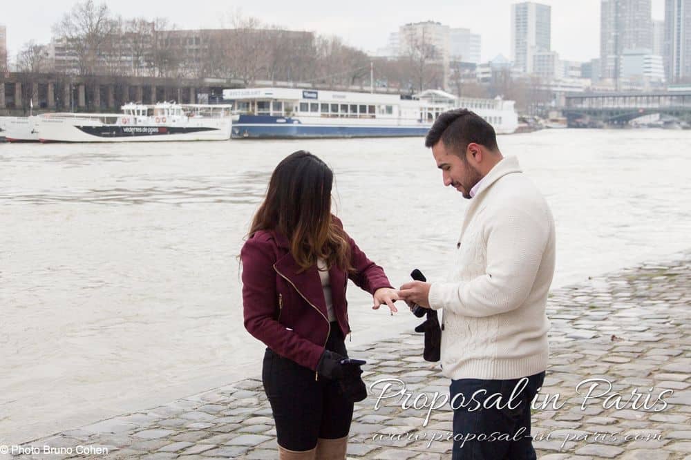 Paris marriage proposal