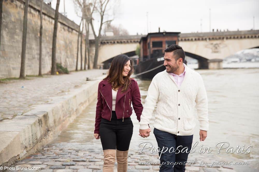 Paris marriage proposal
