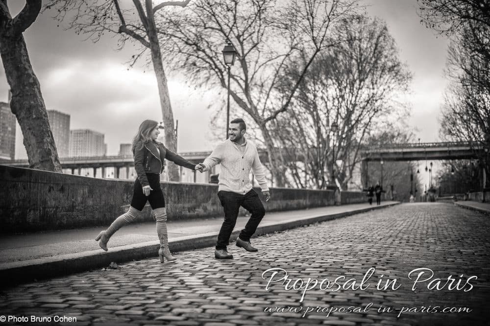 Paris marriage proposal