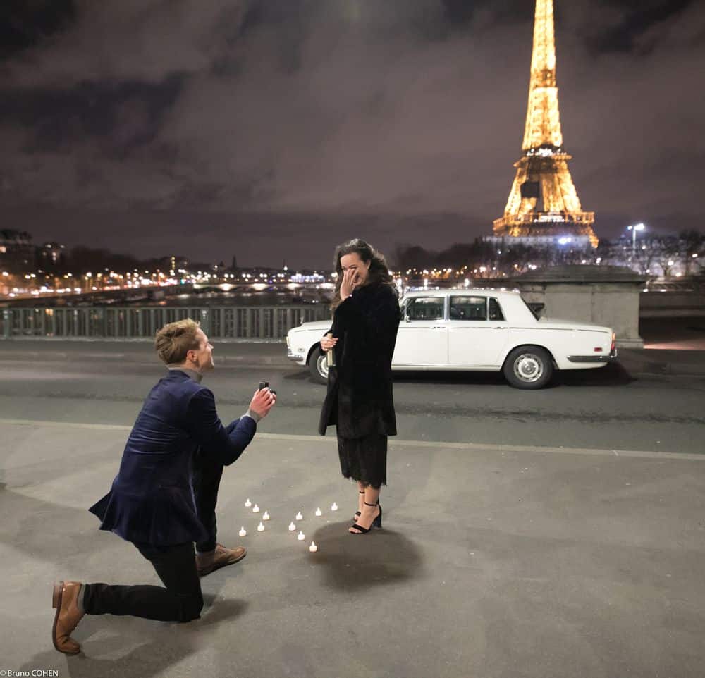 Paris marriage proposal