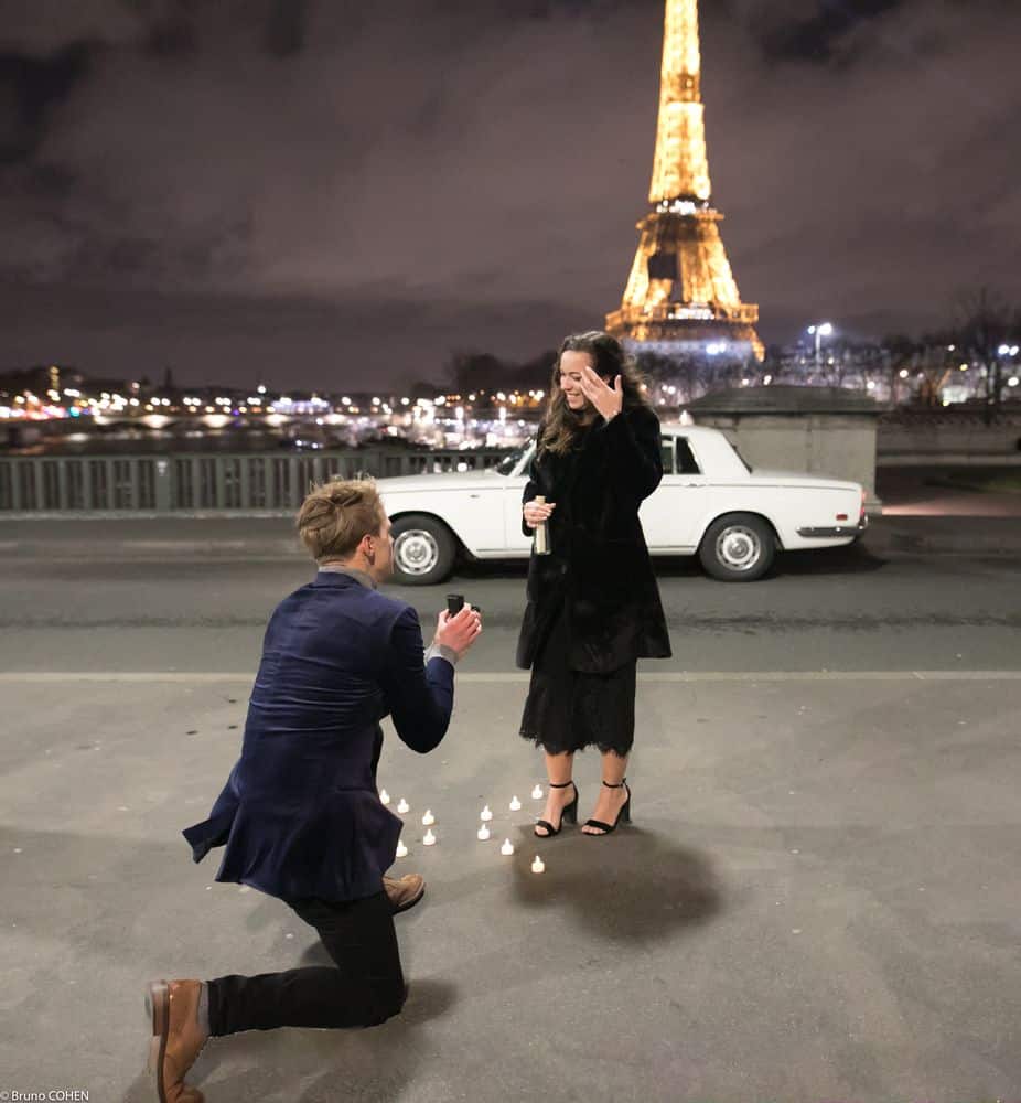 Paris marriage proposal